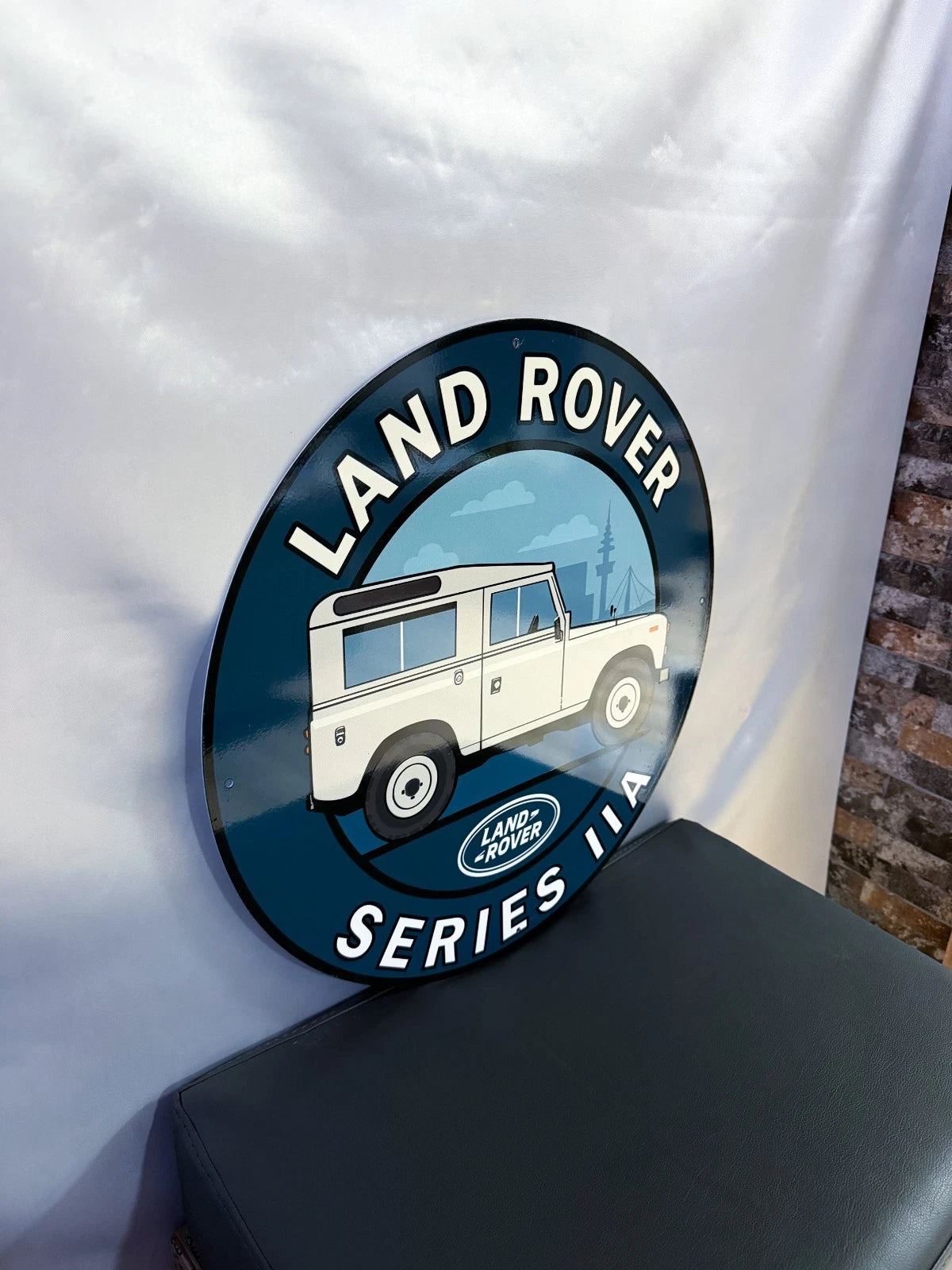 Land Rover Series IIA - Classic British Off-Road Metal Tabela