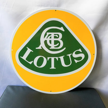 Lotus Classic Racing Logo Metal Tabela