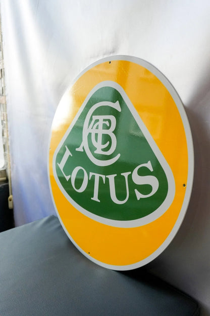 Lotus Classic Racing Logo Metal Tabela