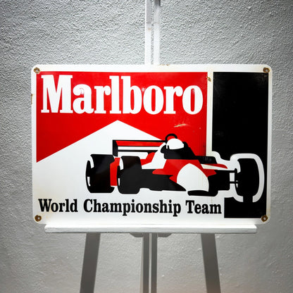 Marlboro Rusty Racing Metal Tabela
