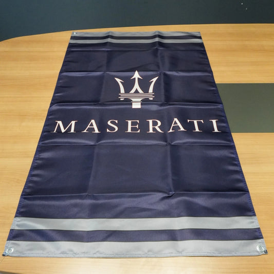 Maserati Trident Silver Flama