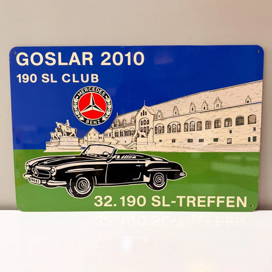 Mercedes-Benz 190 SL Club Automotive Metal Tabela