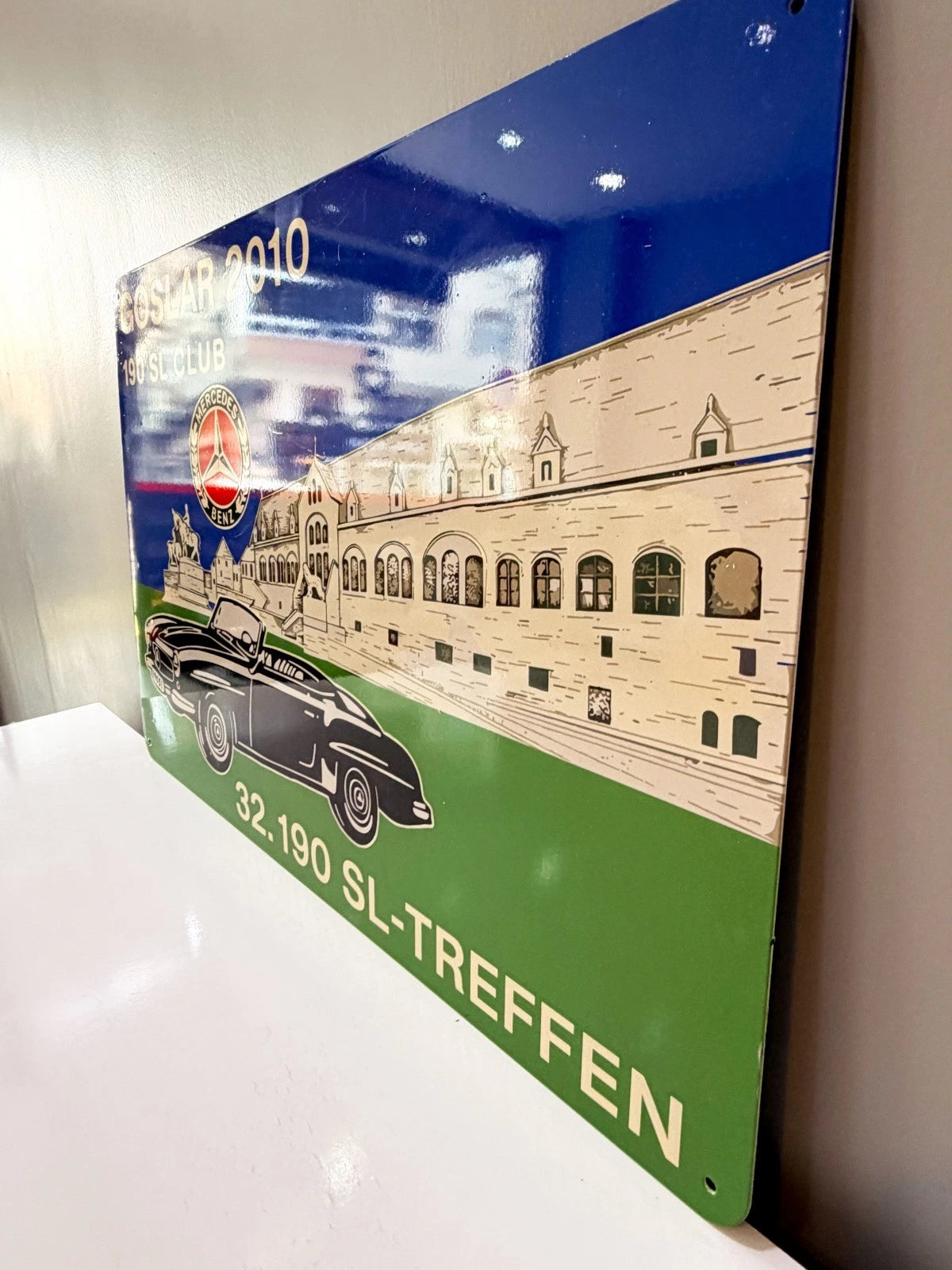 Mercedes-Benz 190 SL Club Automotive Metal Tabela