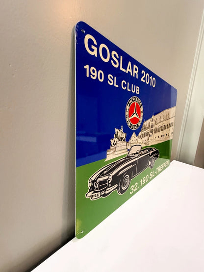 Mercedes-Benz 190 SL Club Automotive Metal Tabela