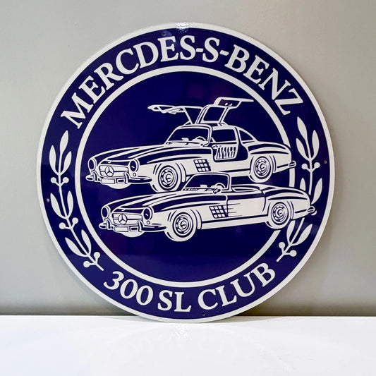 Mercedes-Benz 300 SL Club - Classic Gullwing - 19.7 Metal Tabela