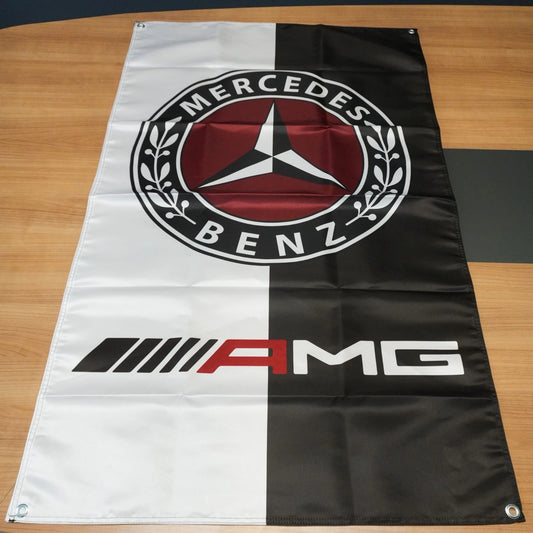 Mercedes-Benz AMG Red Emblem Flama