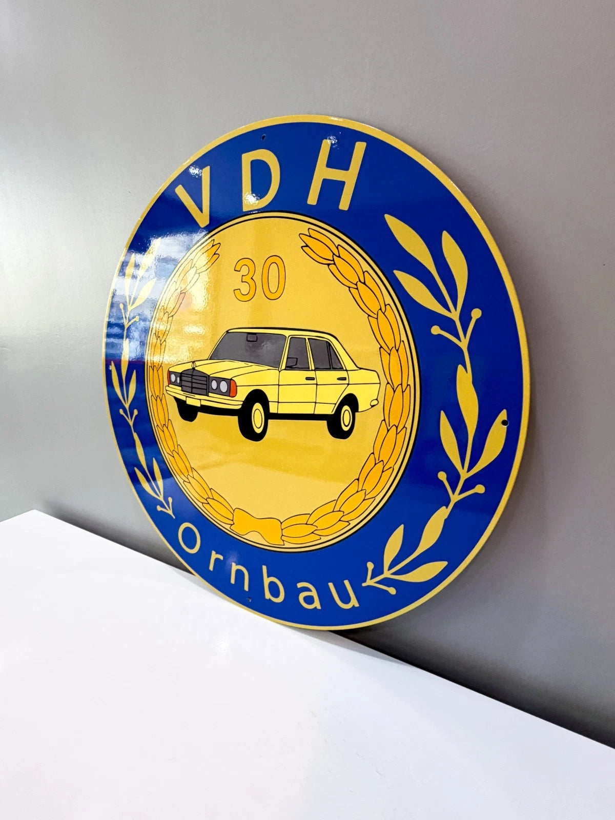 Mercedes-Benz VDH Ornbau 30 Years Metal Tabela