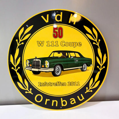 Mercedes-Benz W111 Coupe - Ornbau 50 Years 19.7 Metal Tabela