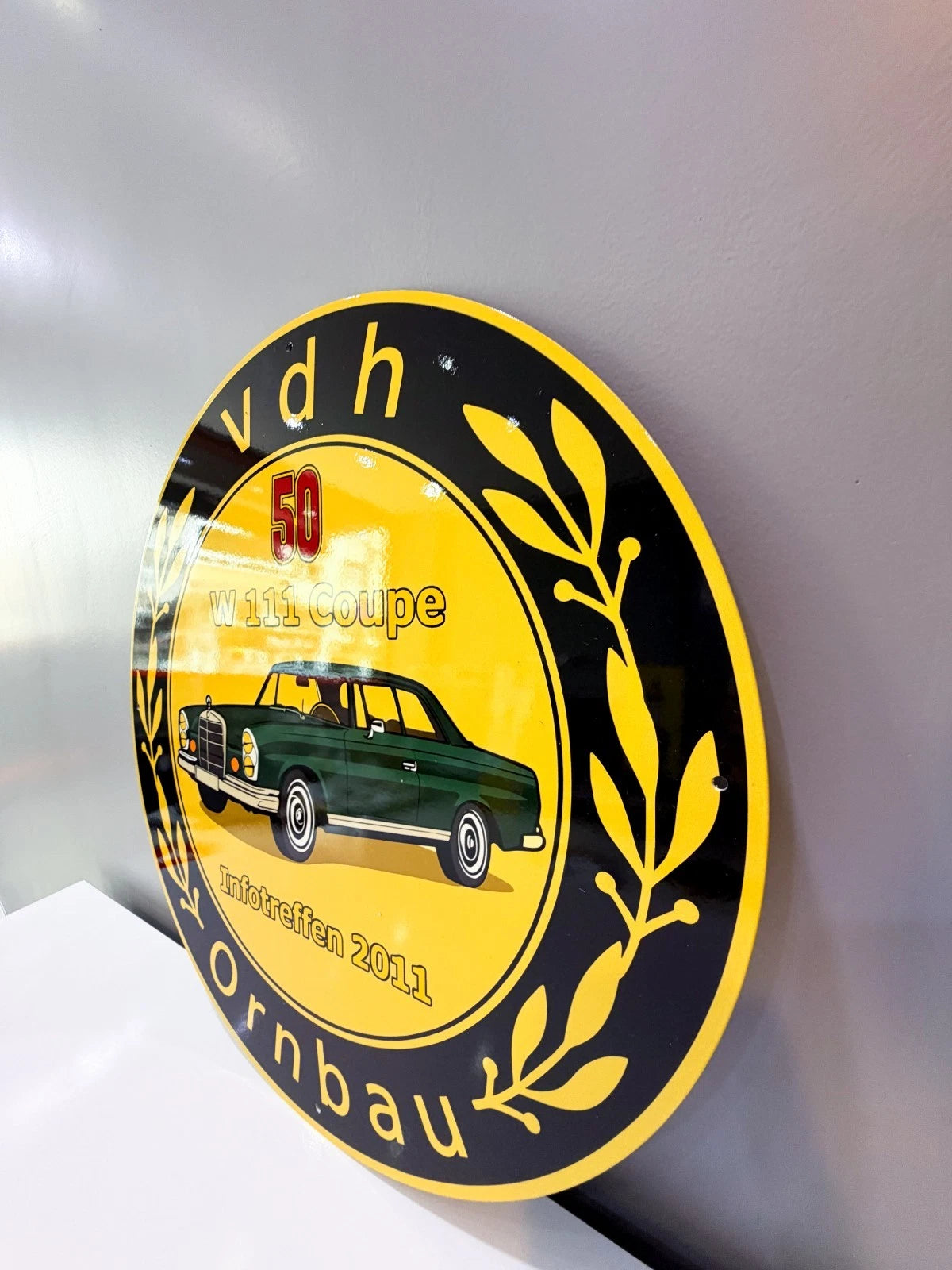 Mercedes-Benz W111 Coupe - Ornbau 50 Years 19.7 Metal Tabela
