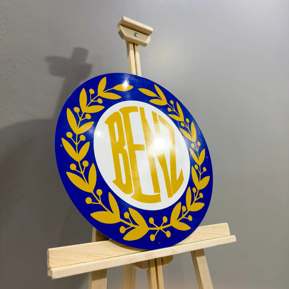 Mercedes Laurel Wreath Metal Tabela