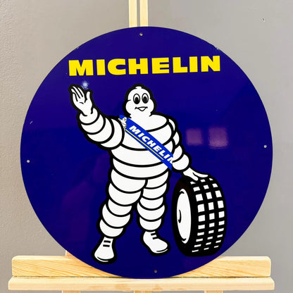 Michelin Bibendum - Tire Man Metal Tabela