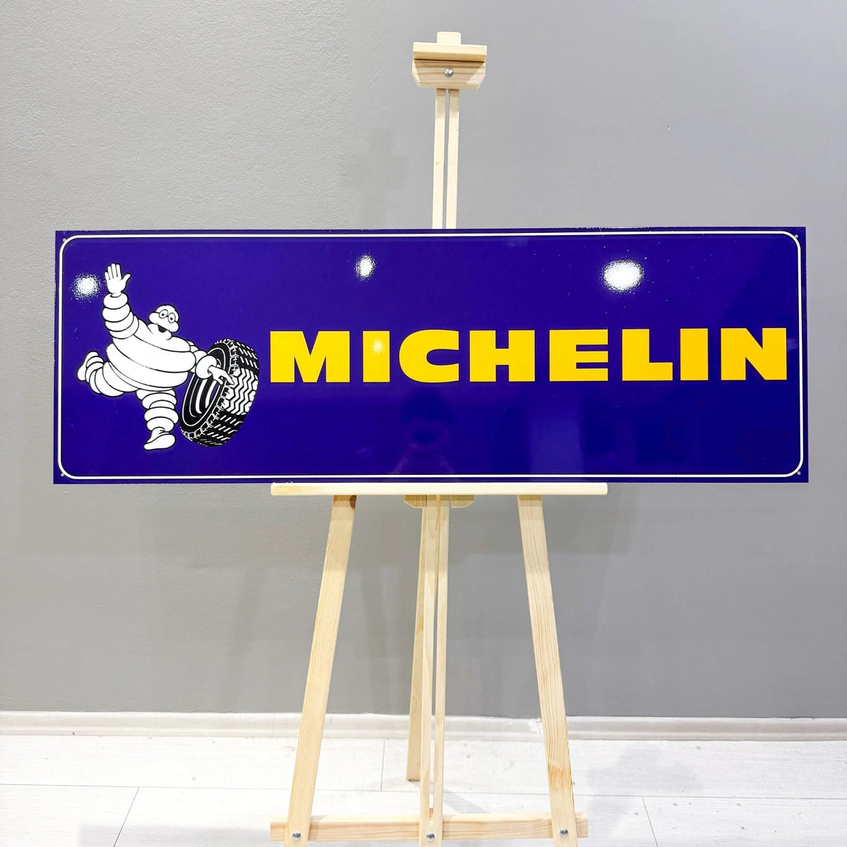 Michelin Bibendum - Tire Advertising Metal Tabela