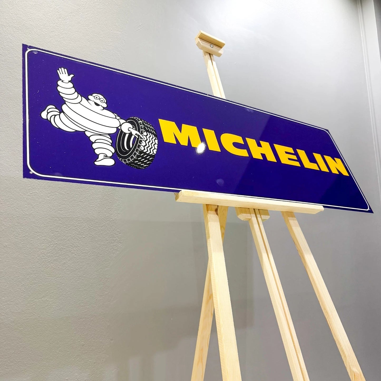 Michelin Bibendum - Tire Advertising Metal Tabela