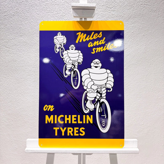 Michelin Cycling Advertising Metal Tabela