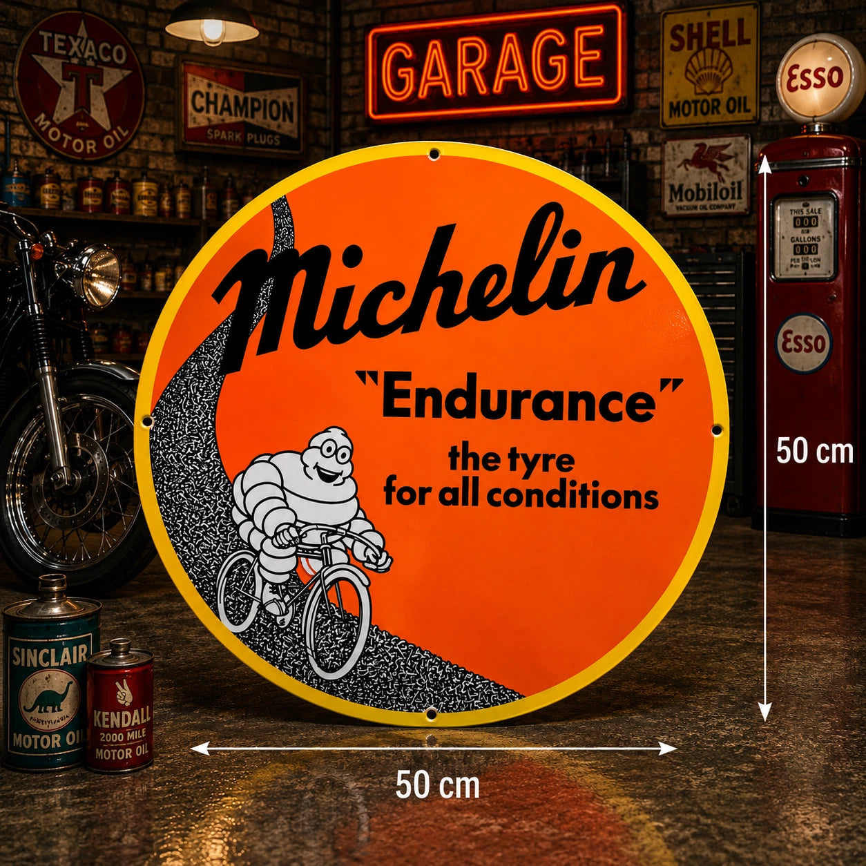 Michelin Endurance Bicycle Metal Tabela