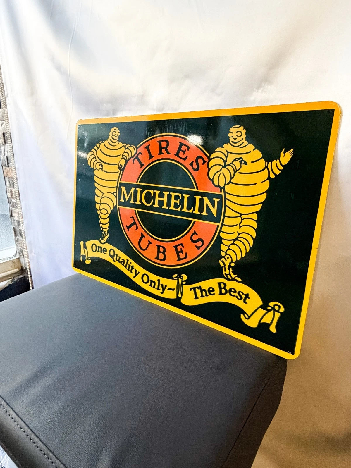 Michelin Tires - Advertising Metal Tabela