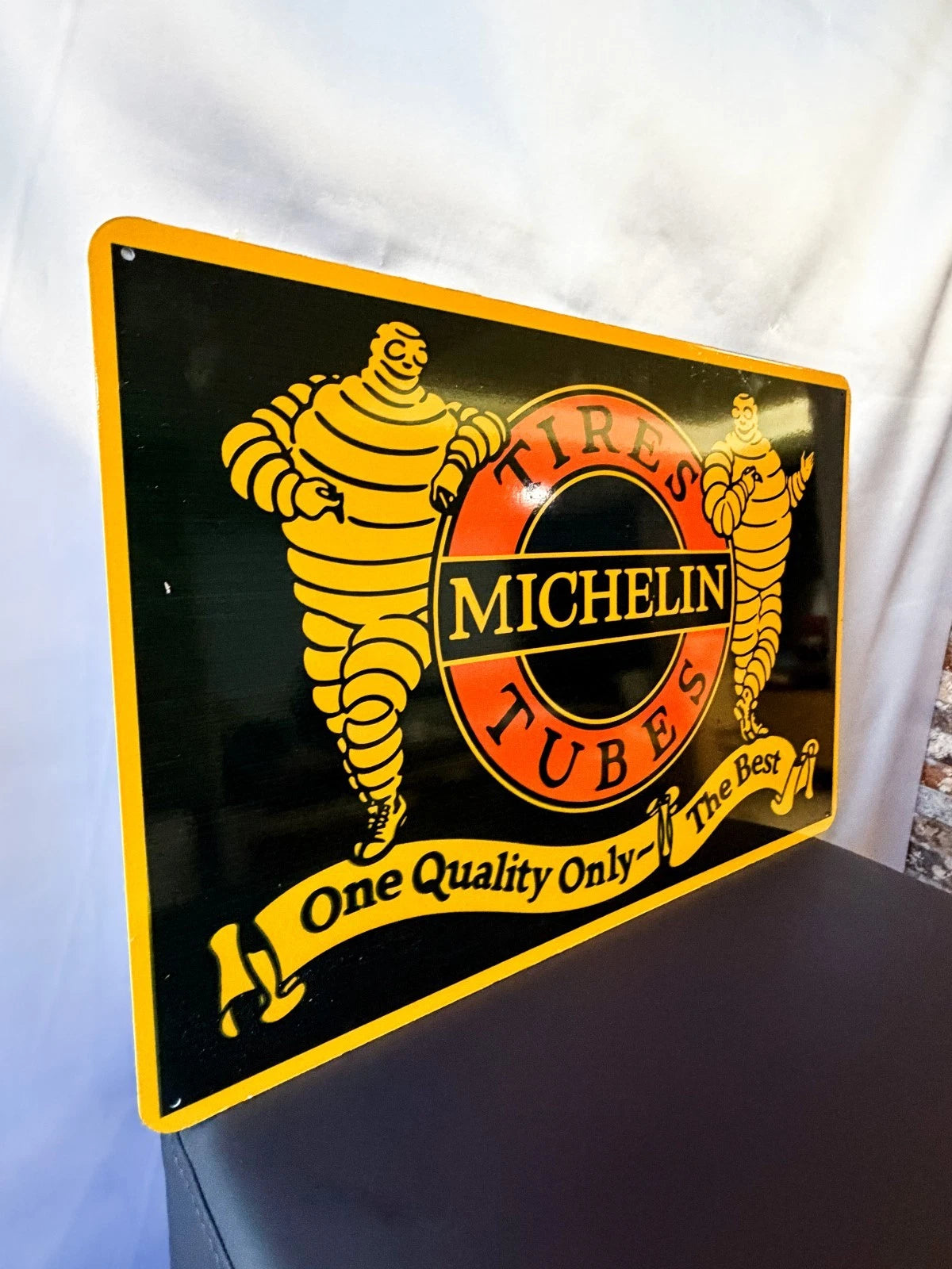 Michelin Tires - Advertising Metal Tabela