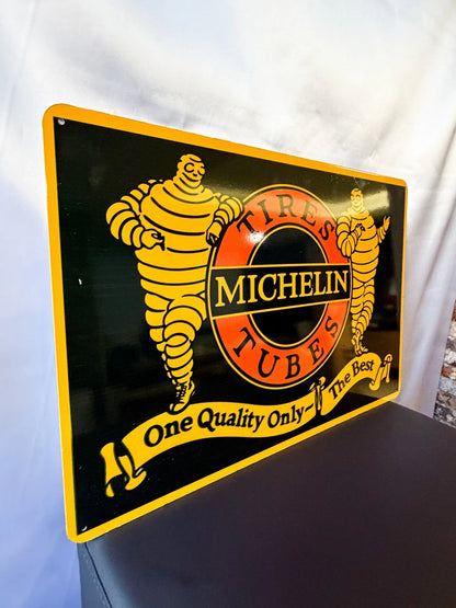 Michelin Tires - Advertising Metal Tabela