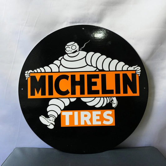 Michelin Tires - Bibendum Running Metal Tabela