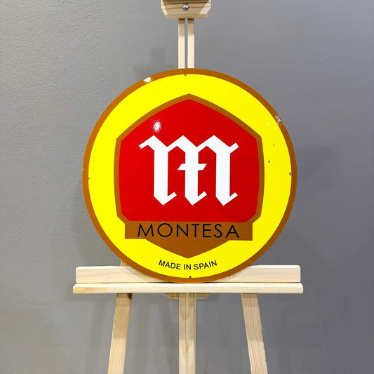 Montesa Motorcycle Logo Metal Tabela