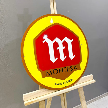 Montesa Motorcycle Logo Metal Tabela