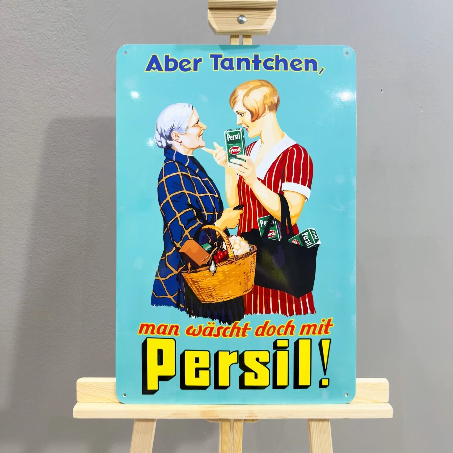 Persil Advertising Metal Tabela