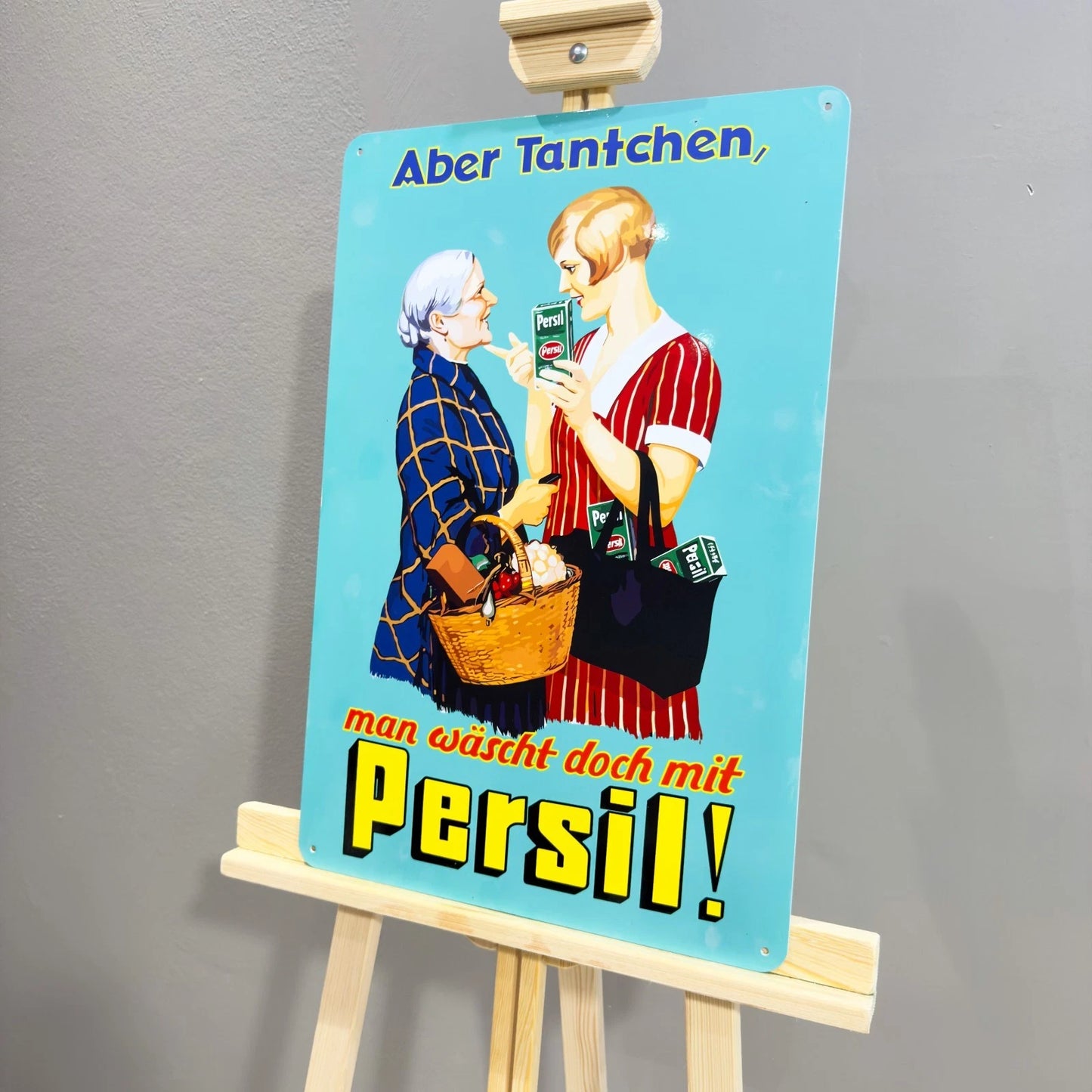 Persil Advertising Metal Tabela
