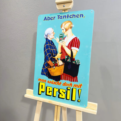 Persil Advertising Metal Tabela