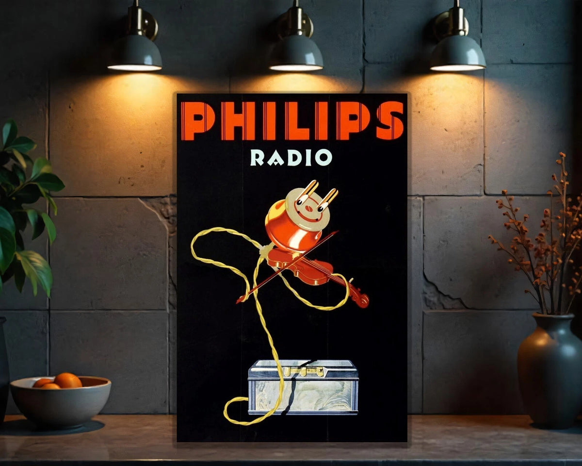 PHILIPS Radio Hevy Metal Tabela