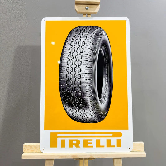 Pirelli Tyre Advertising Metal Tabela