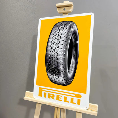 Pirelli Tyre Advertising Metal Tabela
