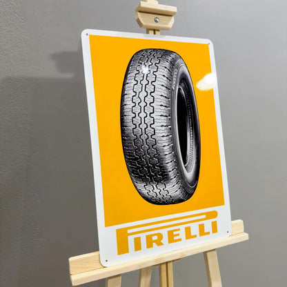 Pirelli Tyre Advertising Metal Tabela