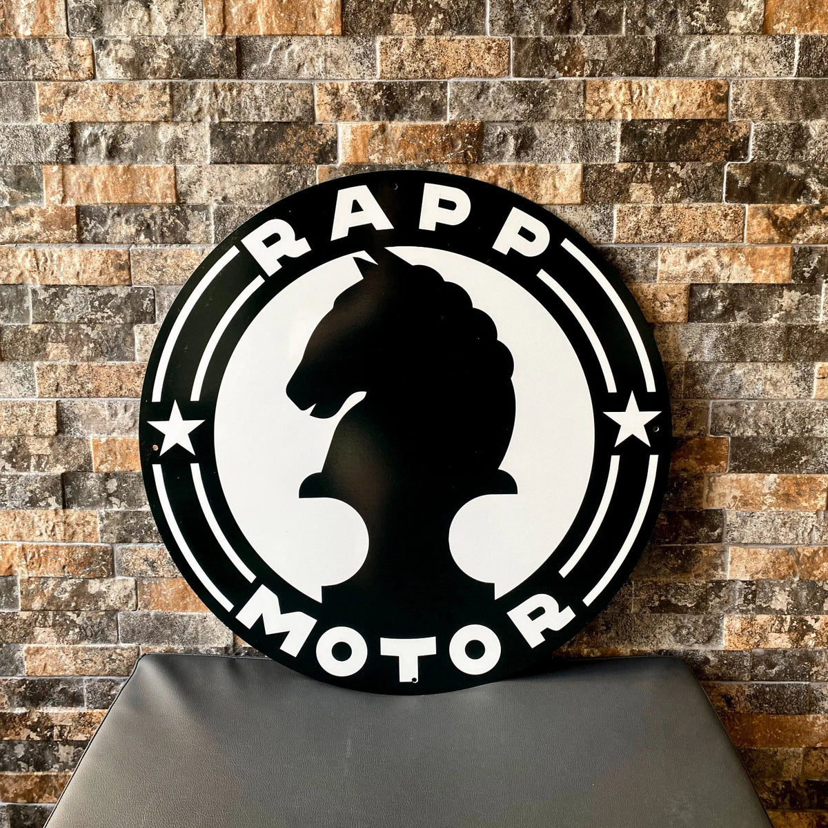 Rapp Motorenwerke Crest 1913 - Pre-BMW Origins Metal Tabela