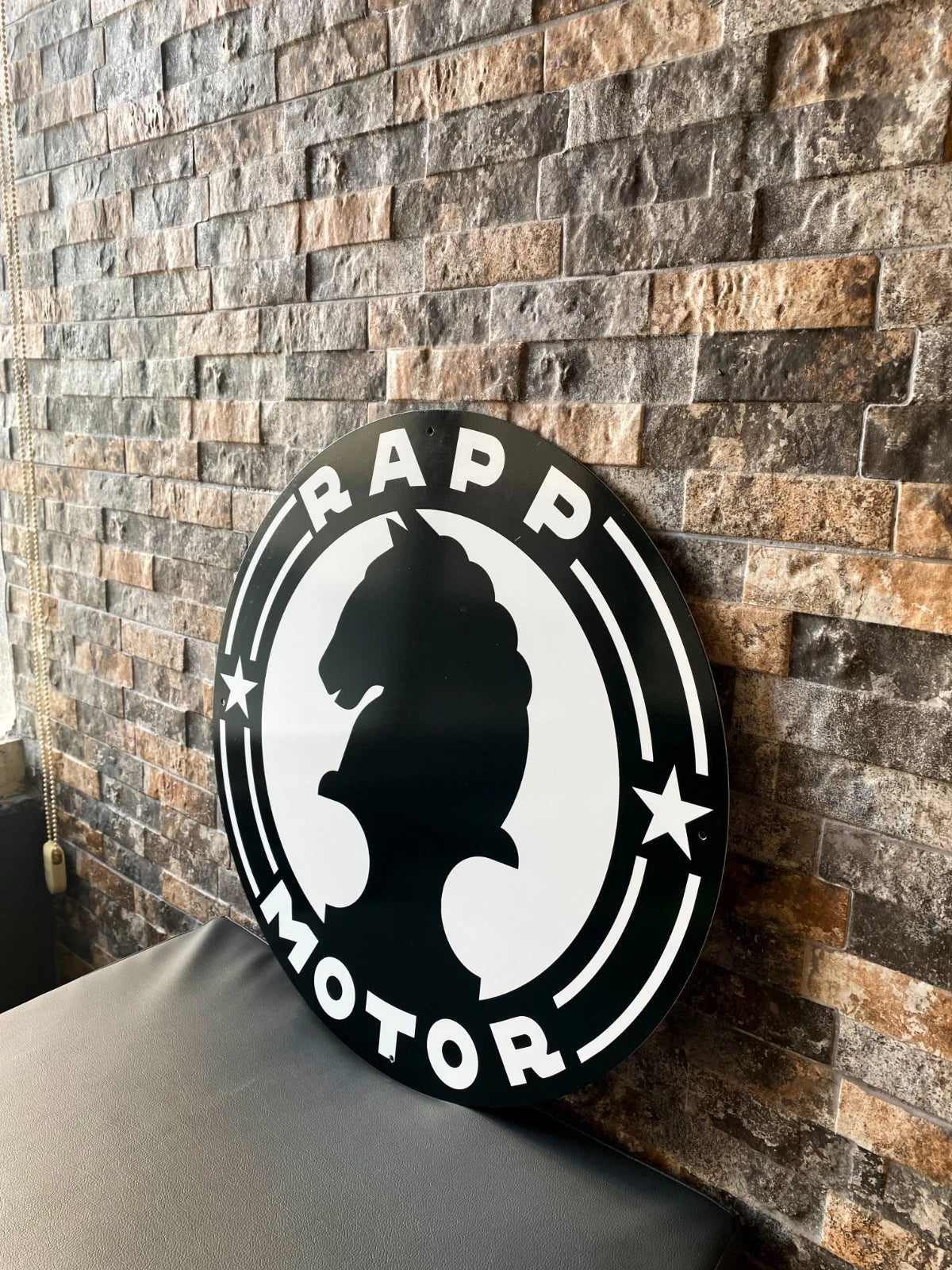Rapp Motorenwerke Crest 1913 - Pre-BMW Origins Metal Tabela
