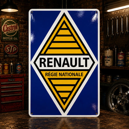 Renault Régie Nationale Metal Tabela