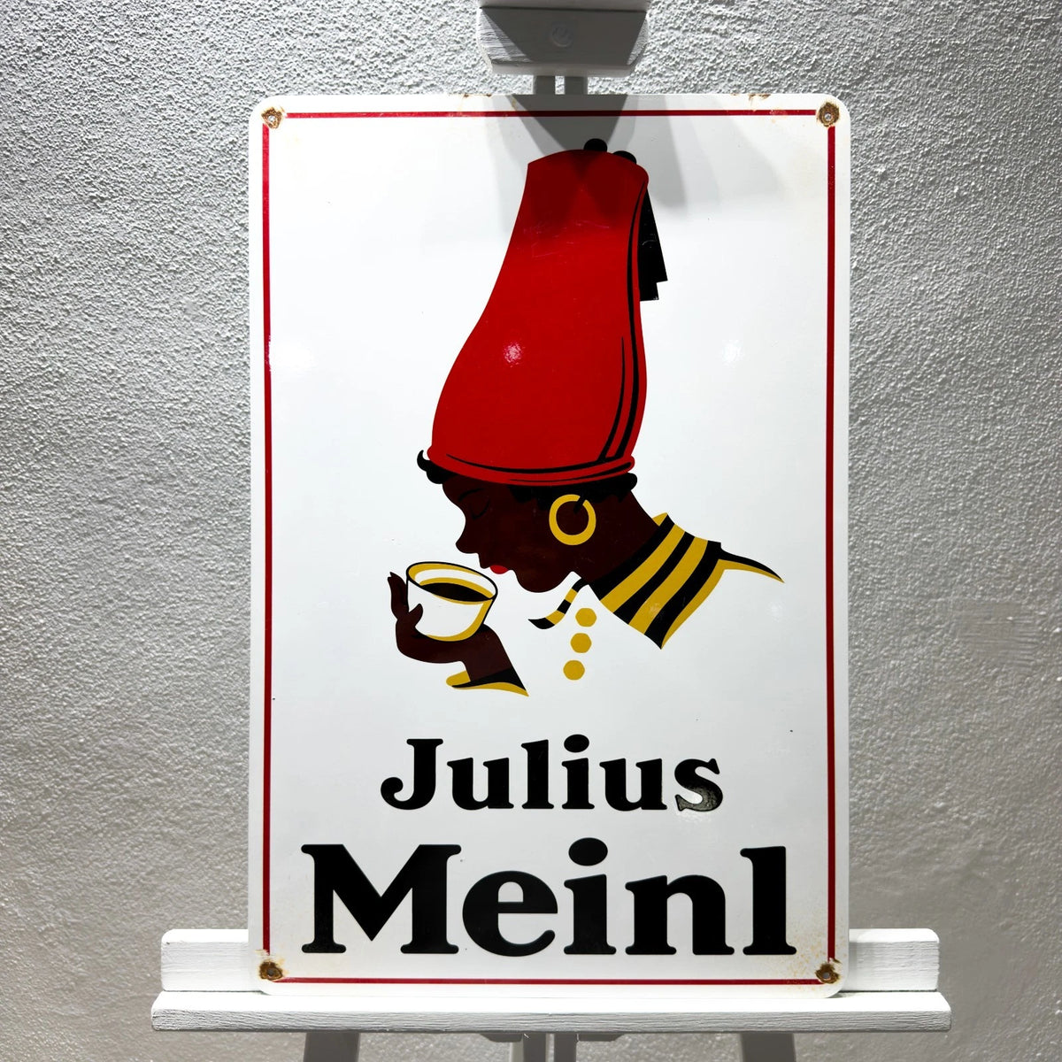Rusty Julius Meinl Coffee Metal Tabela