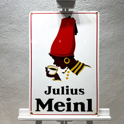 Rusty Julius Meinl Coffee Metal Tabela