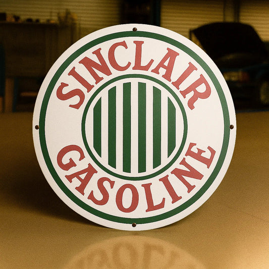 SINCLAIR GASOLINE (Indoor Edition) Metal Tabela