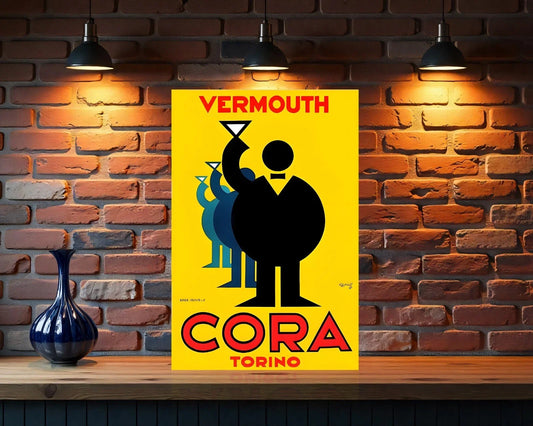 Cora Torino Vermouth Metal Tabela