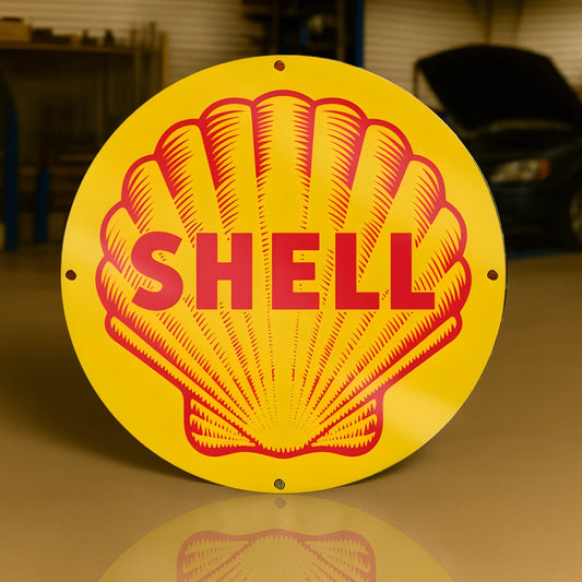 SHELL Gasoline Metal Tabela