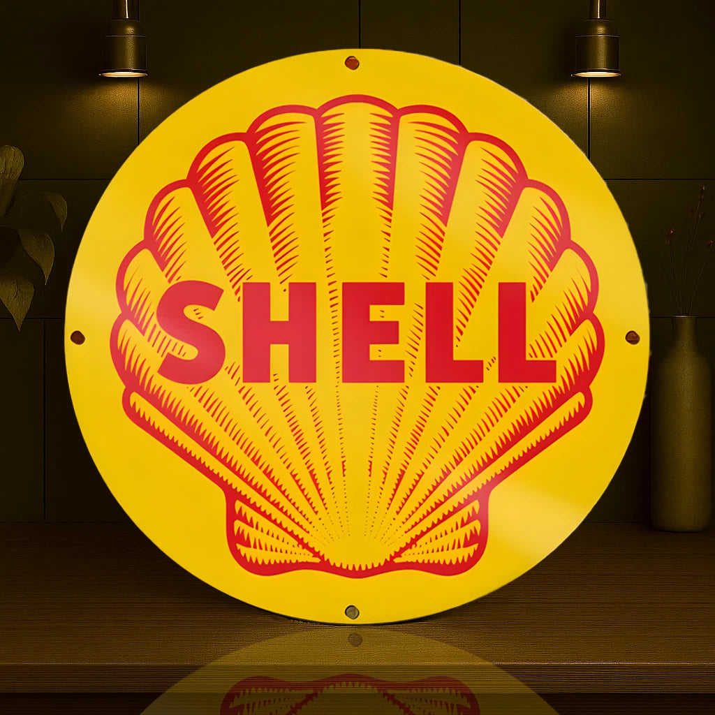 SHELL Gasoline Metal Tabela