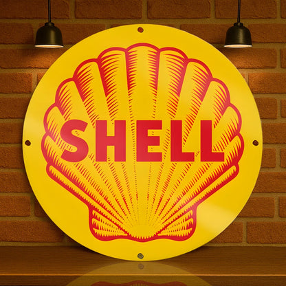 SHELL Gasoline Metal Tabela