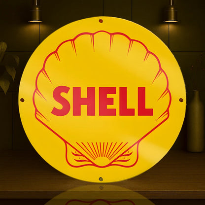 SHELL GASOLINE - Minimal Metal Tabela