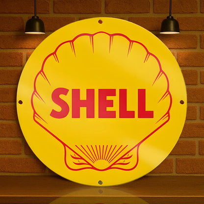 SHELL GASOLINE - Minimal Metal Tabela