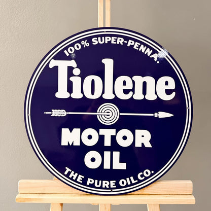 Tiolene Motor Oil - Petrol Metal Tabela