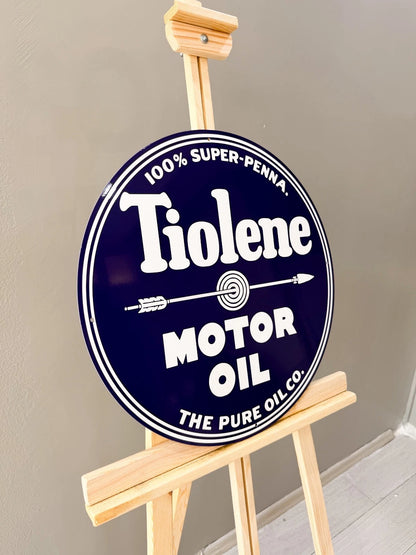 Tiolene Motor Oil - Petrol Metal Tabela