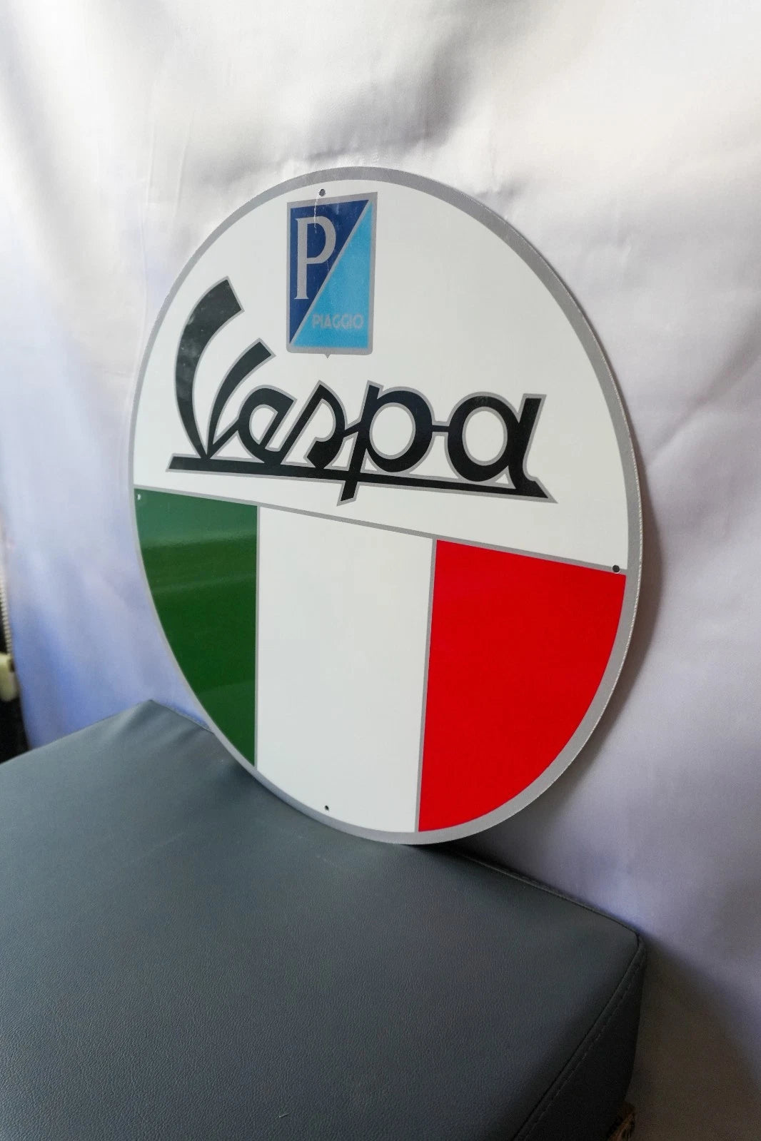Vespa Italian Piaggio - Metal Tabela