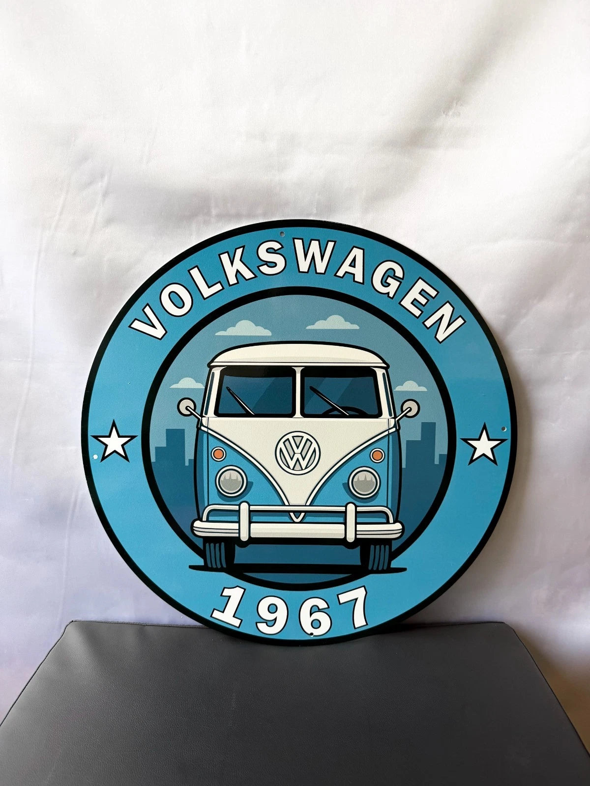 Volkswagen Bus 1967 - Classic VW T1 Metal Tabela