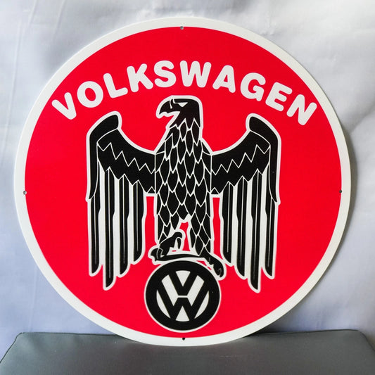 Volkswagen Eagle Emblem - German Automotive Metal Tabela