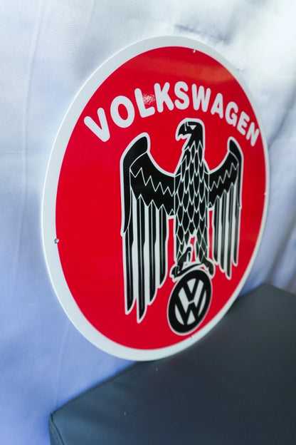 Volkswagen Eagle Emblem - German Automotive Metal Tabela